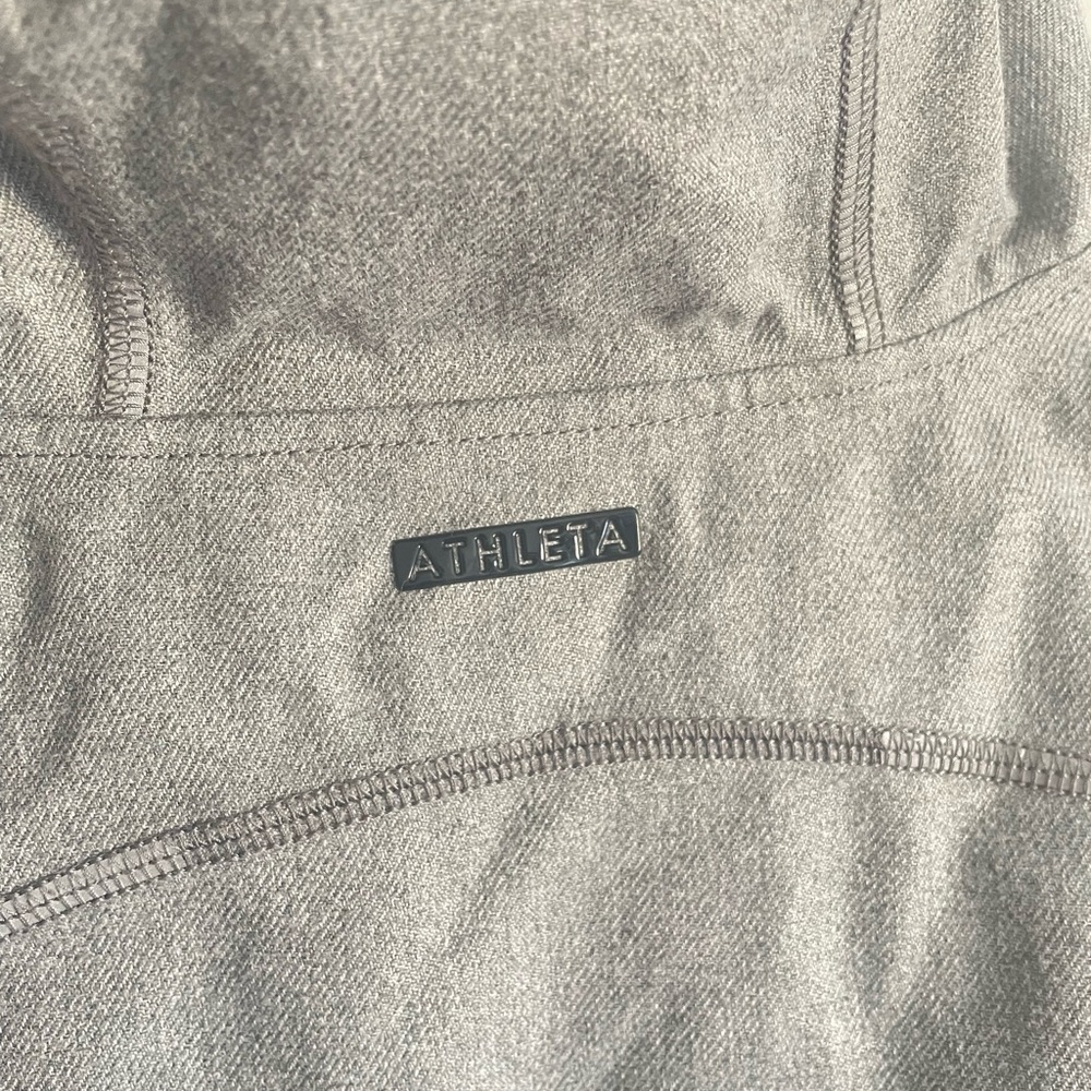 Athleta Cascades Parka Jacket winter coat size small great condition Grey - Picture 6 of 13